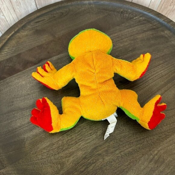 Ganz Webkinz Lil' Kinz Tree Frog Plush Stuffed Toy Animal Multicolor Small - Picture 6 of 12